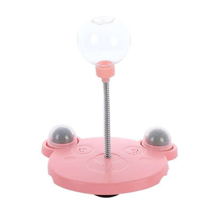 Pet Feeder Cat Toy Pets Leaking Food Ball Self - Playing Tumbler Funny Swing Feeder Puzzle Toys Playing Training Dispenser Bowl - Royalessencelux