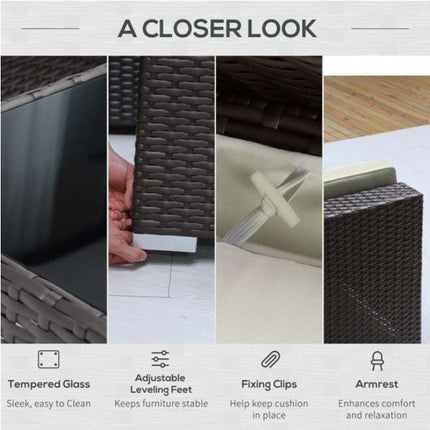 Pieces Patio Furniture Set - Royalessencelux