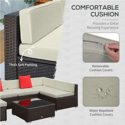 Pieces Patio Furniture Set - Royalessencelux