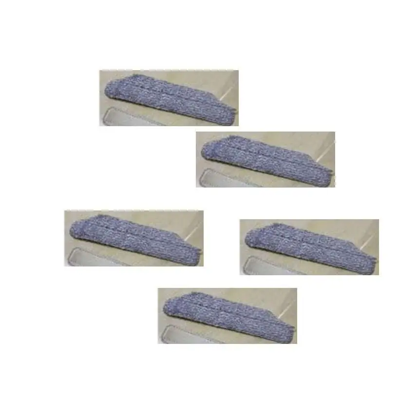 Purple microfiber mop head pads for pink electric hand push sweeper household broom push sweeper accessory