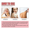 White foamy exfoliating bath soap applied to skin with pink heart-shaped exfoliating bath ball removes acne effectively