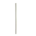 A sleek translucent white silicone straw paired with the pink kiss insulated tumbler with steel handle straw