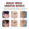 Pink magic nose shaping device with sleek design for correction nose contour and nose bridge enhancement