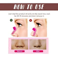 Pink nasal strip nose shaping device designed for correction nose contour and temporary nose bridge enhancement