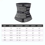 Gray and black heathered fabric pink slimming sheath waist trainer with adjustable straps for firm compression women’s waist trainer royale essence lux