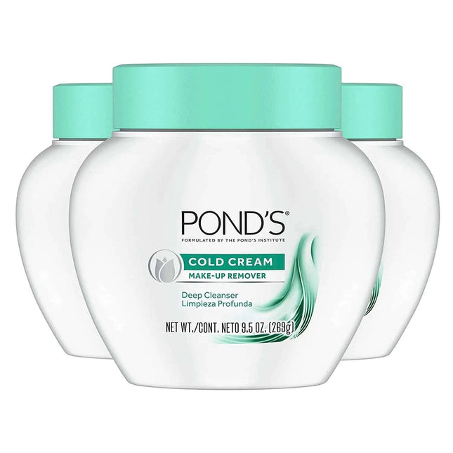 PONDS Cold Cream Cleanser 9.5 oz (269 g) package of 3 - Royalessencelux