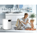 Portable white mini underwear washing machine with digital control panel for efficient mini underwear washing