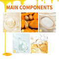 Golden honey dripping from spout as component 01 in south moon propolis joint care gel for muscle pain relief