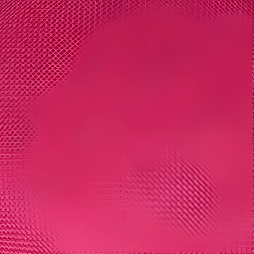 Bright pink woven fabric with textured grid pattern on red bow fascinator for ladies banquet ball with feather accents