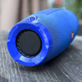 Blue jbl xtreme 2 wireless bluetooth speaker with textured fabric strap and glossy plastic trim for bluetooth audio use