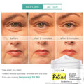 White jar of vova retinol anti-aging moisturizer face cream 30ml with white lid and yellow label featuring black script