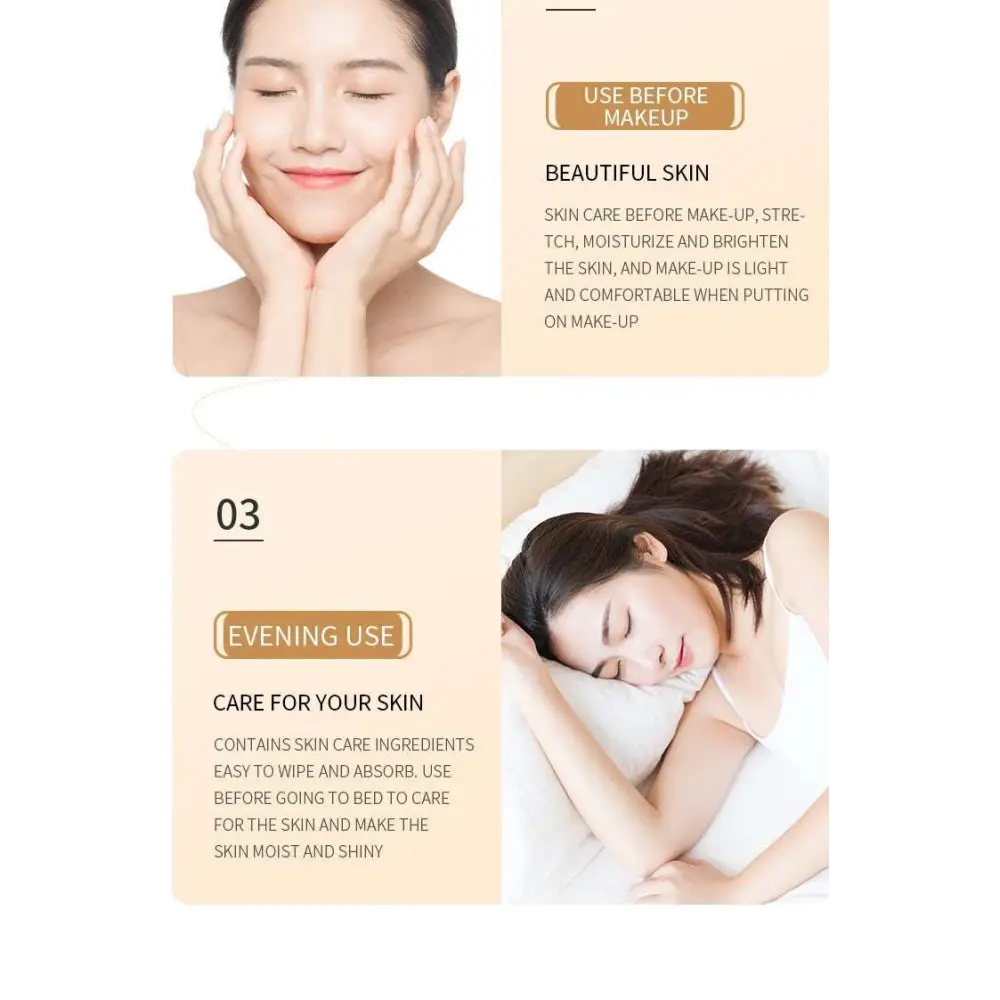 Rice skin rejuvenation skincare set with hydrating essence milk and eye cream to reduce dark circles for morning and evening use