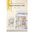 Bioaqua rice skin rejuvenation skincare set with white and gold bottles includes essence milk and eye cream for dark circles