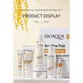 Bioaqua rice skin rejuvenation six-piece moisturizing set with white and gold bottles includes essence milk and eye cream for dark circles
