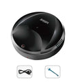 Black circular robot lazy home smart mopping machine with glossy finish designed for efficient floor cleaning