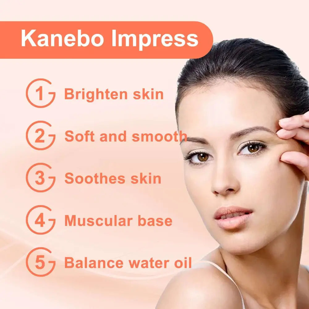 Kanebo impress rose oil vc anti-aging facial firming serum brightens skin softens texture and balances water oil levels