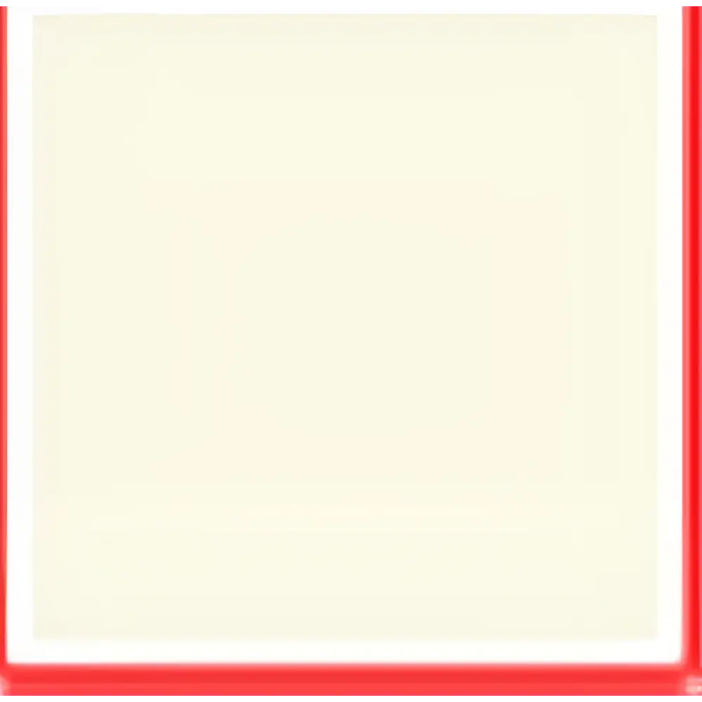 Cream-colored square with bold red border complementing royal blue headdress bride beige hat in imitation linen material