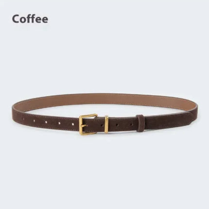 Women's Suede Leather Belt - Royalessencelux