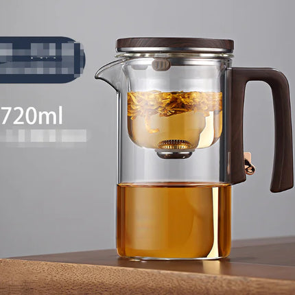 Teapot All-glass Heat-resistant Filter - Royalessencelux