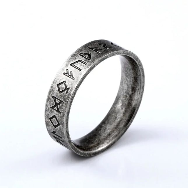 Stainless Steel Odin Norse Viking Amulet - Royalessencelux