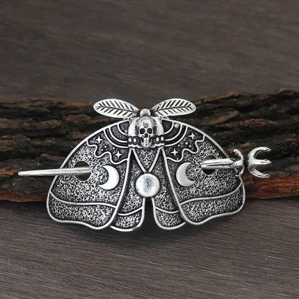 Female Viking Barrettes Animal Alloy Crescent Cloud - Royalessencelux