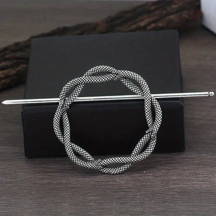 Female Viking Barrettes Animal Alloy Crescent Cloud - Royalessencelux