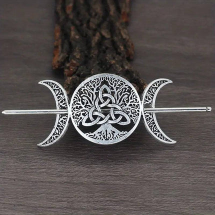 Female Viking Barrettes Animal Alloy Crescent Cloud - Royalessencelux