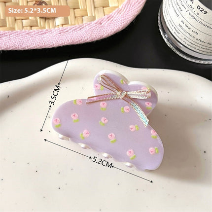 Cute Sweet Bow High Sense Hair Clip Hairpin - Royalessencelux