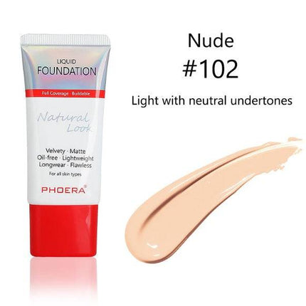 Matte, Silky, Tube Liquid Foundation, Ladies Products - Royalessencelux