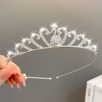 Children's Children's Crown Headdress Girls Princess Crown Hair Clip - Royalessencelux