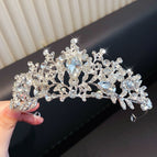 6Rhinestone Coral Crown