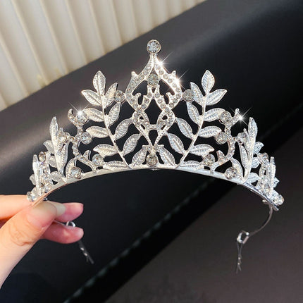Children's Children's Crown Headdress Girls Princess Crown Hair Clip - Royalessencelux