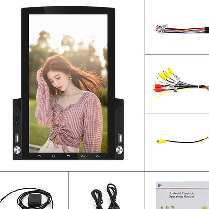 Large Screen Vehicle-mounted Video Player Navigator - Royalessencelux