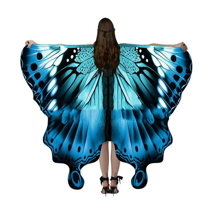 European And American Butterfly Talma Halloween Costume - Royalessencelux
