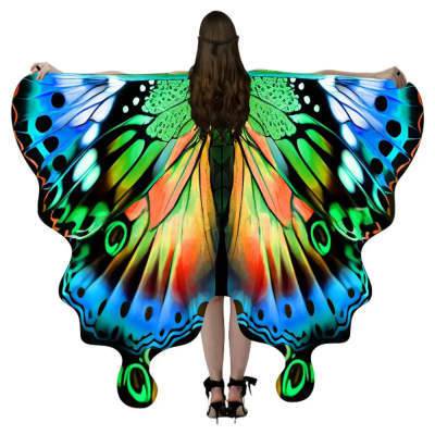 European And American Butterfly Talma Halloween Costume - Royalessencelux