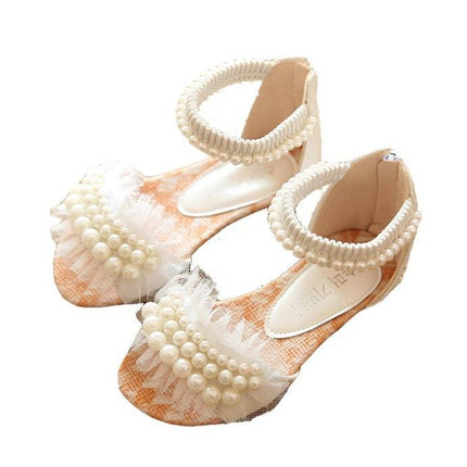 Children's shoes summer girls sandals baby sandals princess shoes little girls dance shoes - Royalessencelux