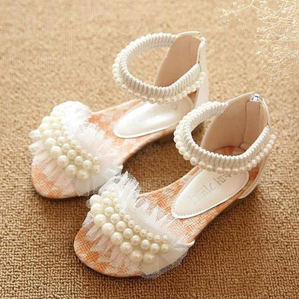 Children's shoes summer girls sandals baby sandals princess shoes little girls dance shoes - Royalessencelux