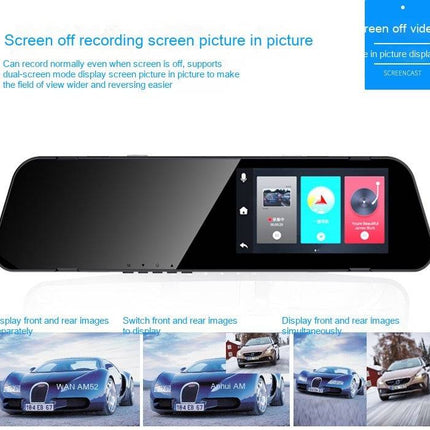 Driving Recorder HD Front And Rear Night Vision Double Recording Reversing Image - Royalessencelux