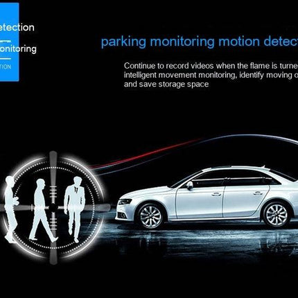 Driving Recorder HD Front And Rear Night Vision Double Recording Reversing Image - Royalessencelux