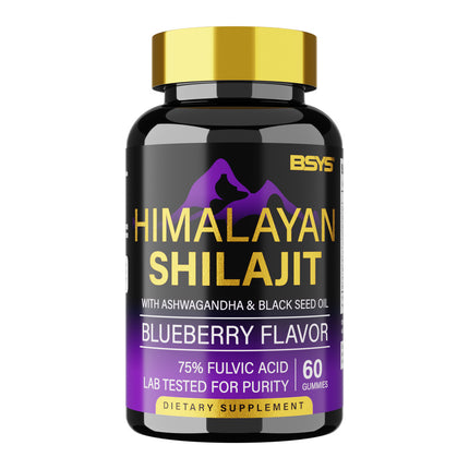 BSYS SHILAJIT GUMMIES 60'S - Royalessencelux