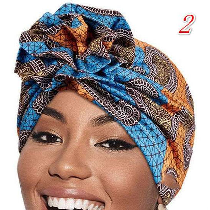 That Printed Headband Elastic Sweat-wicking Hair Button Full Cup Plus Size Bra Without Wi Royalessencelux