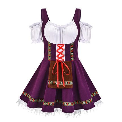 Halloween Beer Girl Dress Plus Size - Royalessencelux