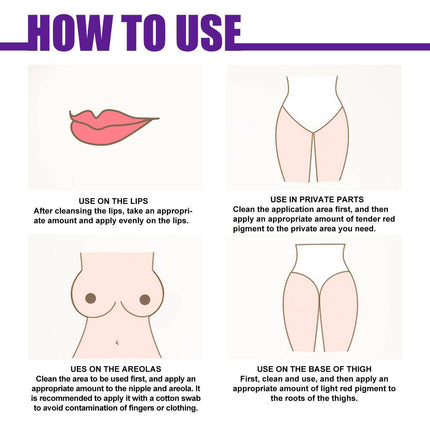 EELHOE Rejuvenator Areola Intimate Area Rejuvenator Lip Joints Melanin Removal - Royalessencelux