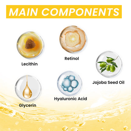 EELHOE Retinol Anti Wrinkle Firms Facial Skin, Lightens Wrinkles, Decreases Wrinkles, Anti Aging Skin Care - Royalessencelux