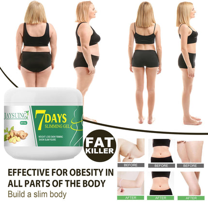 Jaysuing Ginger Abdominal Shrinking And Slimming Cream Massage For Skinny And Big Belly Tightening, Slimming And Body Shaping Beauty Cream - Royalessencelux