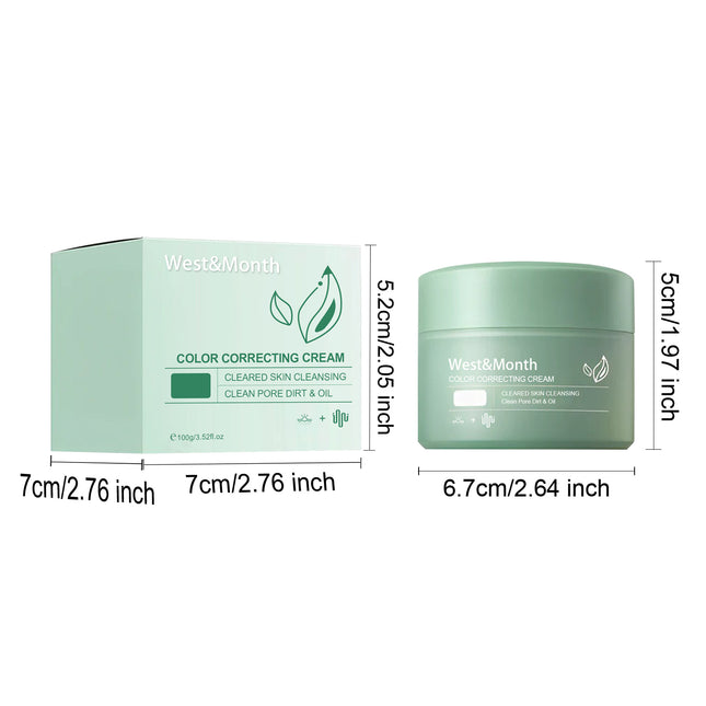West&Month Color Correcting Care Cream For Diminishing Spots, Post-sun Recovery, Nourishing, And Enhancing The Skin's Beauty - Royalessencelux