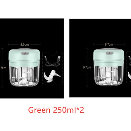 Wireless Mini Baby Food Supplement Electric Garlic Pulling Garlic Pressing Garlic Stirring Garlic - Royalessencelux