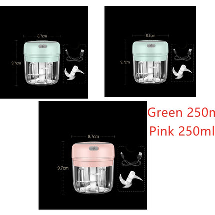 Wireless Mini Baby Food Supplement Electric Garlic Pulling Garlic Pressing Garlic Stirring Garlic - Royalessencelux