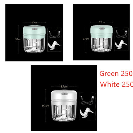 Wireless Mini Baby Food Supplement Electric Garlic Pulling Garlic Pressing Garlic Stirring Garlic - Royalessencelux