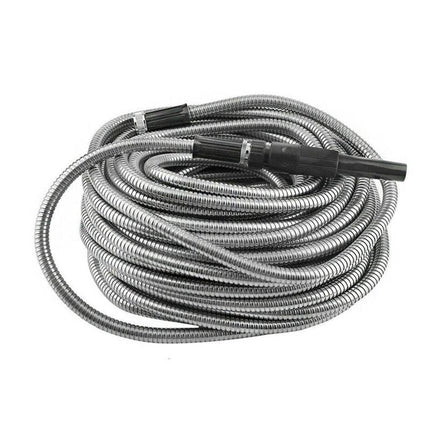 Stainless steel metal garden hose - Royalessencelux